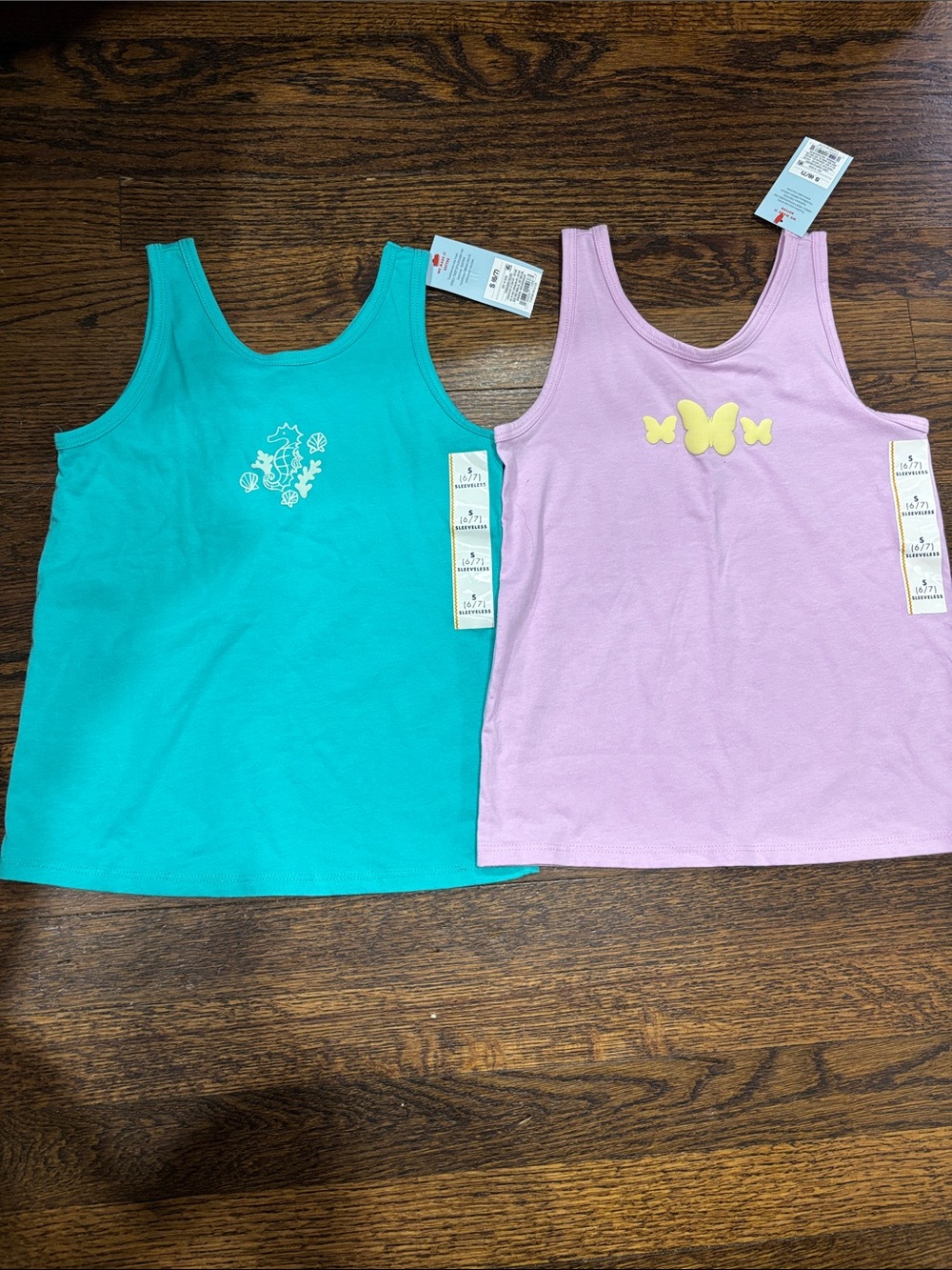 Cat & Jack girls Tank Top bundle size 6/7
